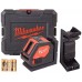 Milwaukee CLL-C Laser krzyżowy z zieloną, walizka 4933478753