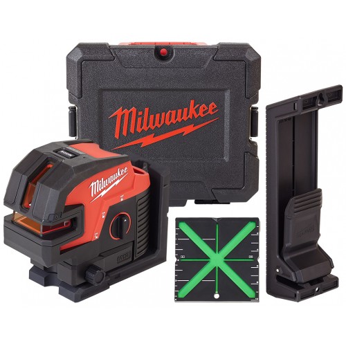 Milwaukee M12 CLL4P-0C Laser krzyżowy z 4 punktami, bez aku, walizka 4933479202 Milwaukee M12 CLL4P-0C Laser krzyżowy z 4 punktami, bez aku, walizka 4933479202