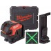 Milwaukee M12 CLL4P-0C Laser krzyżowy z 4 punktami, bez aku, walizka 4933479202