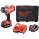 Milwaukee FHIW2F12-502X Bezprzewodowy klucz udarowy M18(1/2"/18V/2x5,0Ah)Walizka4933492783