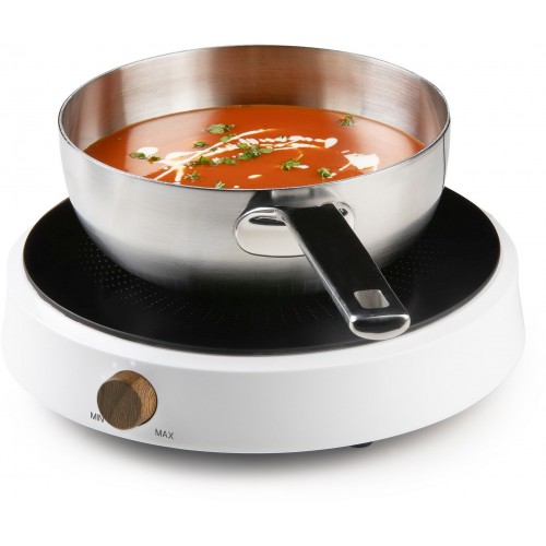 DOMO Jednopalnikowa kuchenka indukcyjna, 18 cm, 2000 W, DO30112IP
