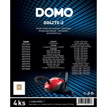 DOMO Worki do odkurzacza 4 szt. DO42TS-2