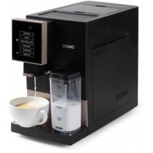 DOMO Automatyczny ekspres do espresso 1350 W, czarno-brązowy DO743K