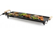 DOMO Grill teppanyaki Wood Look, powierzchnia grilla 70 x 22 cm, 1800W, DO8312TP