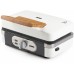 DOMO Opiekacz – Grill – Gofrownica – 3w1 (1100 W), biały DO9277C