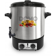 DOMO Garnek do pasteryzacji, stal nierdz. - kranik plastikowy (27 l / 2000W) DO42323PC