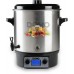DOMO Garnek do pasteryzacji, stal nierdzewna z LCD - 2 otwory- plastikowy kranik DO42328PC