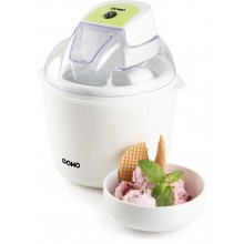 DOMO Maszynka do lodów z pojemnikiem chłodzącym – 1,5 L DO9304I