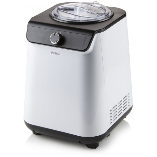 PRIMO Maszyna do lodów z kompresorem - biała 1,2l/135W PR401IM PRIMO Maszyna do lodów z kompresorem - biała 1,2l/135W PR401IM