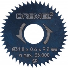 DREMEL Tarcza do cięcia wzdłużnego / poprzecznego 31,8 mm, 2 szt. 26150546JB