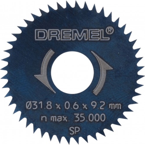 DREMEL Tarcza do cięcia wzdłużnego / poprzecznego 31,8 mm, 2 szt. 26150546JB