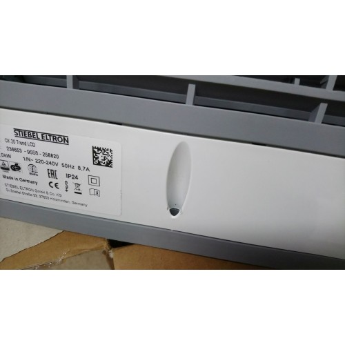 Stiebel CK20 TREND LCD Grzejnik łazienkowy elektryczny 2000 W, biały alpejski 236653