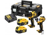 DeWALT DCK2062M2T Zestaw Combo DCD709 + DCF809 (18V, 2 x 4,0Ah) Walizka TSTAK