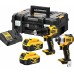 DeWALT DCK2062M2T Zestaw Combo DCD709 + DCF809 (18V, 2 x 4,0Ah) Walizka TSTAK