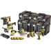 DeWALT DCK865P4T Aku-Kombo Zestaw narzędzi 8 rodzajów narzędzi, 18V XR 4 x 5Ah TSTAK