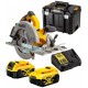 DeWALT DCS572P2 Aku Pilarka tarczowa 184mm XR 18V (2x5,0Ah) Tstak