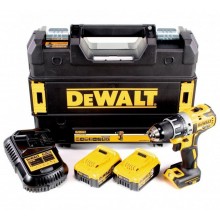 DeWALT DCD791P2 Wiertarko-wkrętarka (70Nm/18V/2x5,0Ah) Tstak