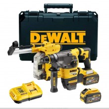 DeWALT DCH335X2 Aku młoto-wiertarka XR FlexVolt SDS-Plus (3,5J/54V/2x9,0Ah) walizka