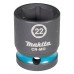 Klucz nasadowy Makita E-16184 1/2", kwadratowy, IMPACT CZARNY, 22mm = stary B-40191