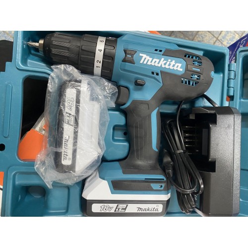 Makita HP488DWE Aku wiertarko-wkrętarka z udarem 2x akku 18V/1,5Ah G