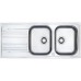 Franke Euroform EFL 621, zlewozmywak stalowy, len 101.0060.611