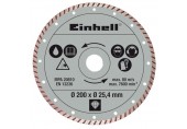 Einhell Tarcza diamentowa TURBO 200x25,4 mm do płytek 4301175