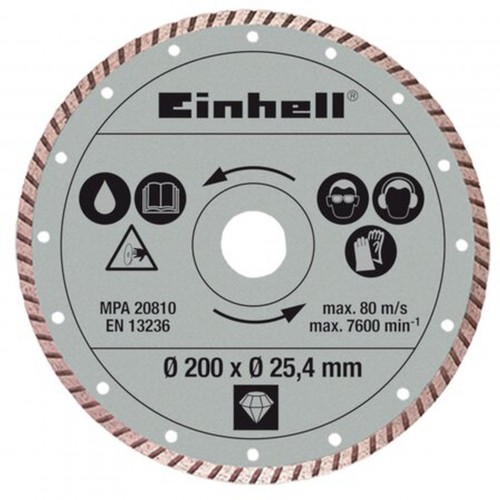 Einhell Tarcza diamentowa TURBO 200x25,4 mm do płytek 4301175