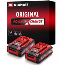 Einhell PXC Akumulator 2x (18V/4,0Ah) Twinpack 4511629