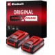Einhell PXC Akumulator 2x (18V/4,0Ah) Twinpack 4511629