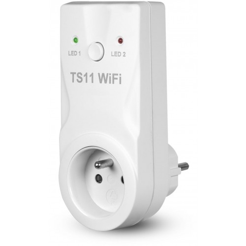 ELEKTROBOCK TS11 WiFi Programowalne gniazdo przełączające WiFi