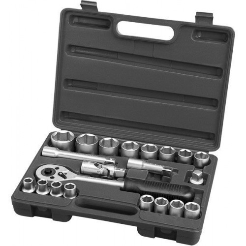 EXTOL PREMIUM Klucze nasadowe, zestaw 21szt, CrV, 1/2" 65231 EXTOL PREMIUM Klucze nasadowe, zestaw 21szt, CrV, 1/2" 65231