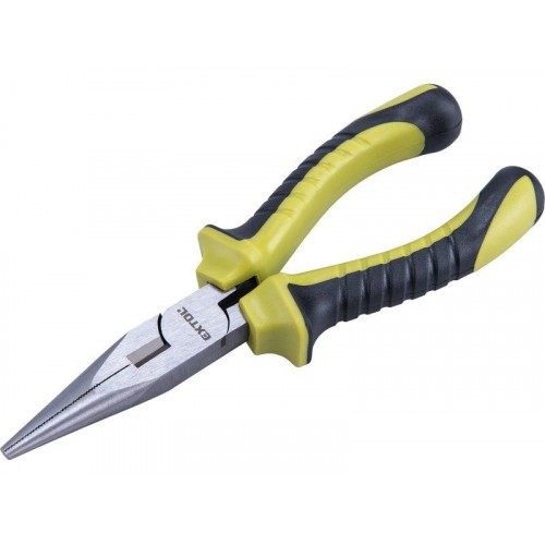 EXTOL CRAFT Kleszcze, szczypce półokrągłe proste, 160mm 7018
