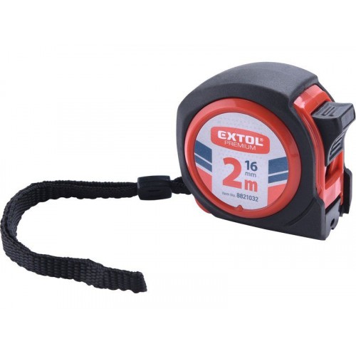 EXTOL PREMIUM Taśma miernicza, metr zwijany, 2m, 16mm 8821032 EXTOL PREMIUM Taśma miernicza, metr zwijany, 2m, 16mm 8821032