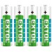 EXTOL ENERGY Akumulatorki, baterie, 4szt, AA (HR6), 1,2V, 2400mAh, NiMh 42061
