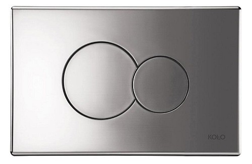 KOŁO Technic Przycisk spukający Fusion, 21,5x14cm 3/6l chrom 94122002 KOŁO Technic Przycisk spukający Fusion, 21,5x14cm 3/6l chrom 94122002