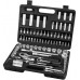 EXTOL PREMIUM Klucze nasadowe, zestaw 94szt, CrV, 1/4", 1/2" 65252