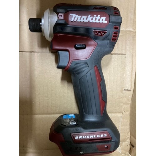 Makita DTD171ZAR Wkrętarka udarowa (1/4"/ 180Nm) 18V Authentic Red bez akumulatorów i łado
