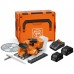 FEIN F-IRON Cut 57 AS Set Kompaktowa akumulatorowa ręczna pilarka (18V/2x8,0Ah) L-Boxx