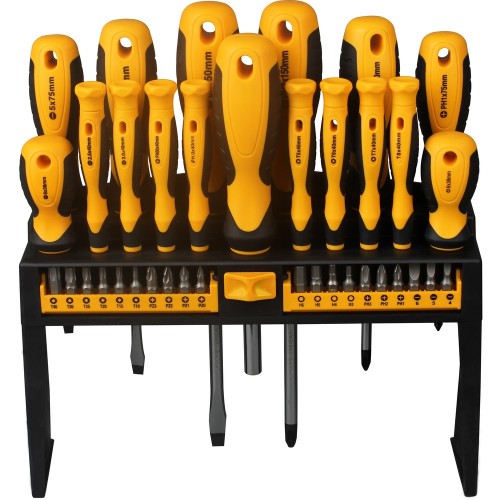 FIELDMANN FDS 5004-37R Zestaw kluczy oczkowo-płaskich 50001866