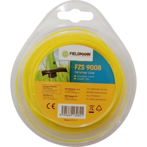 FIELDMANN FZS 9008 Żyłka do podkaszarki 15m*1.4mm 50000861 FIELDMANN FZS 9008 Żyłka do podkaszarki 15m*1.4mm 50000861