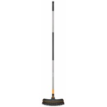 Fiskars Ergonomic Szczotka uniwersalna ogrodowa miotła do zamiatania tarasu, 171cm 107711