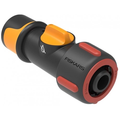 Fiskars Comfort Szybkozłącze z zaworem regulacyjnym, On/Off 19 mm (3/4”) 1027087