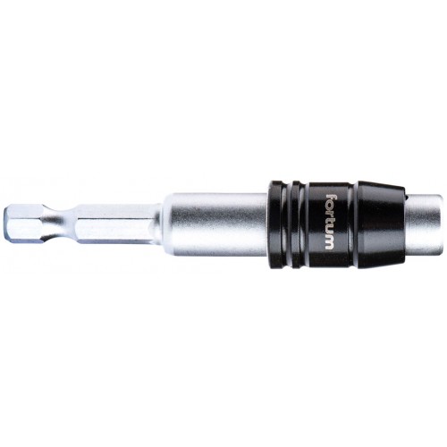 FORTUM Uchwyt końcówek do wkrętarki, 1/4 "X60M, Quick-Lock, CrV 4743202