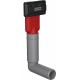 Franke Colorline ukryty przelew -czarny mat, kwadratowy 112.0734.738