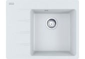 Franke Centro 611-62 TL, 620x500 mm, zlewozmywak, Fragranit+ Biały polarny 114.0633.123