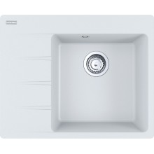Franke Centro 611-62 TL, 620x500 mm, zlewozmywak, Fragranit+ Biały polarny 114.0633.123