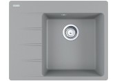 Franke Centro 611-62 TL, 620x500 mm, zlewozmywak, Fragranit+ Kamienny Szary 114.0633.127