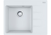 Franke Centro 611-62 TL, 620x500 mm, zlewozmywak, Fragranit+ Biały polarny 114.0633.130