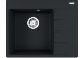 Franke Centro 611-62 TL, 620x500 mm, zlewozmywak, Fragranit+ Czarny mat 114.0633.131