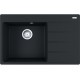 Franke Centro 611-78 TL, 780x500 mm, zlewozmywak, Fragranit+ Czarny mat 114.0633.145